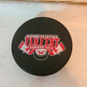 Washington Capitals Fan Fest 2010 Souvenir Puck